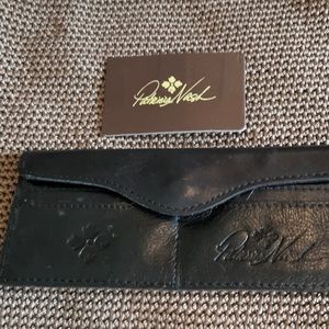 Patricia Nash leather card folio